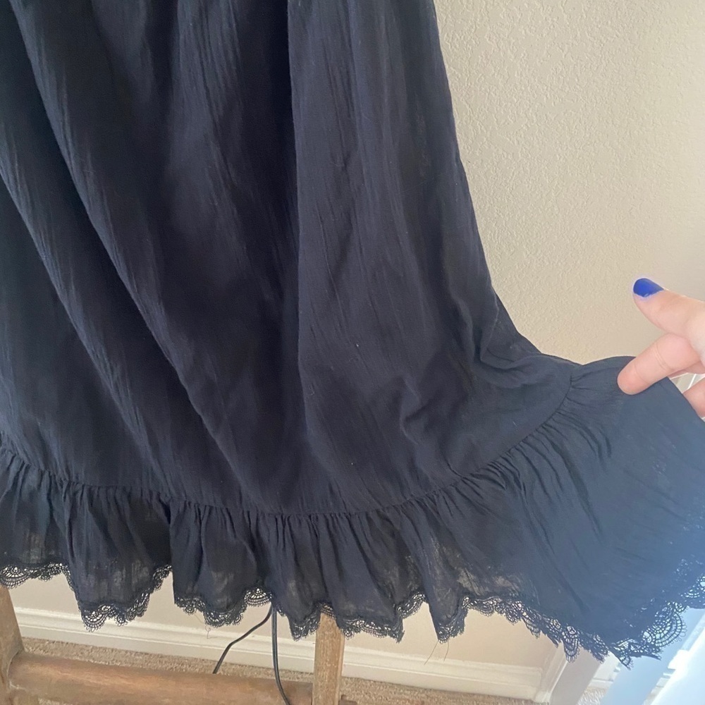NWT black express strapless dress - Picture 5 of 8